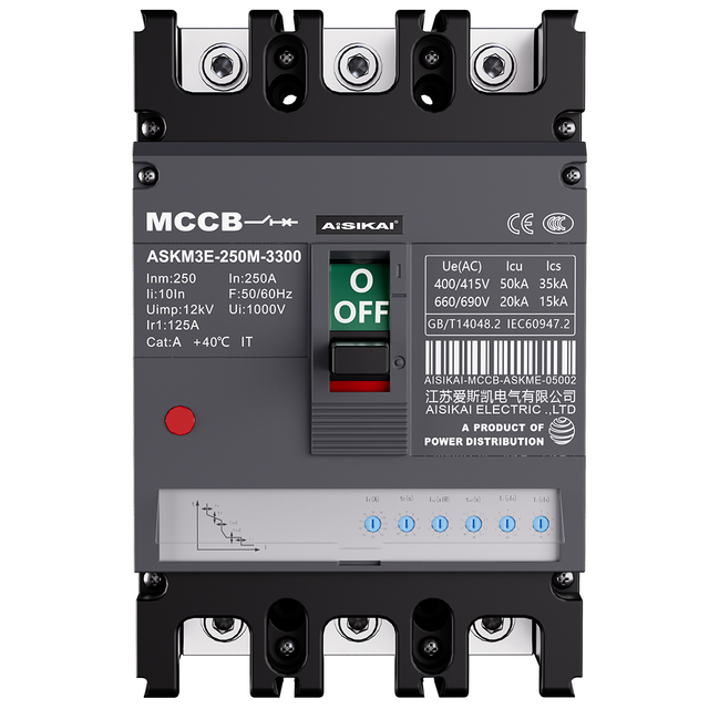 ASKM3E Intelligent Electronic Molded Case Circuit Breaker for General Protection