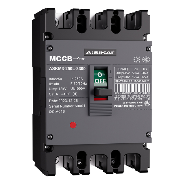 ASKM3 Intelligent Electronic Molded Case Circuit Breaker for General Protection