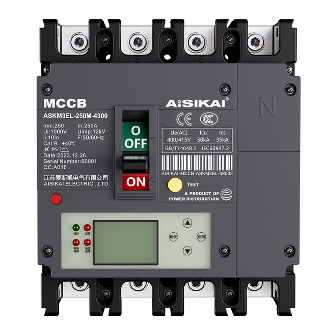 ASKM3EL Thermal-Magnetic Molded Case Circuit Breaker for General Protection