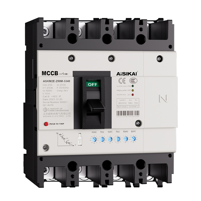 ASKM2E Intelligent Electronic Molded Case Circuit Breaker for General Protection 
