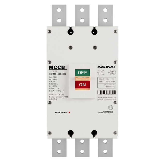 ASKM1 Thermal-Magnetic Molded Case Circuit Breaker for General Protection