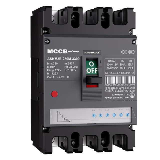 ASKM3E Intelligent Electronic Molded Case Circuit Breaker for General Protection