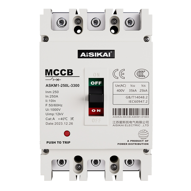 ASKM1 Thermal-Magnetic Molded Case Circuit Breaker for General Protection