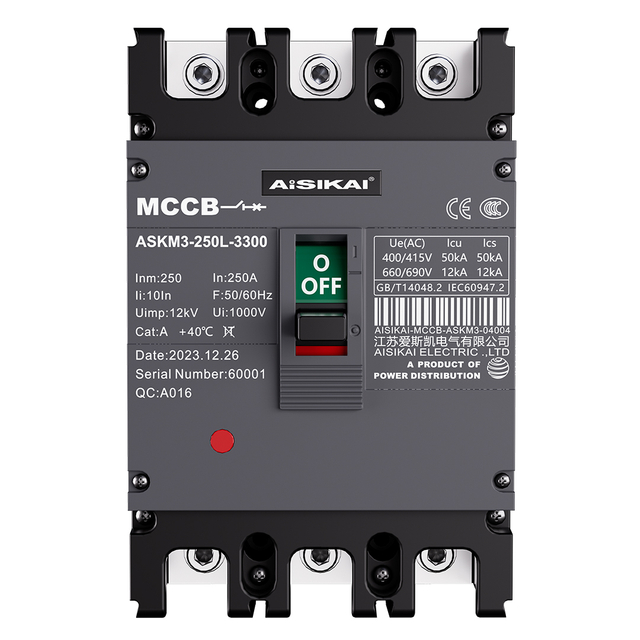 ASKM3 Intelligent Electronic Molded Case Circuit Breaker for General Protection
