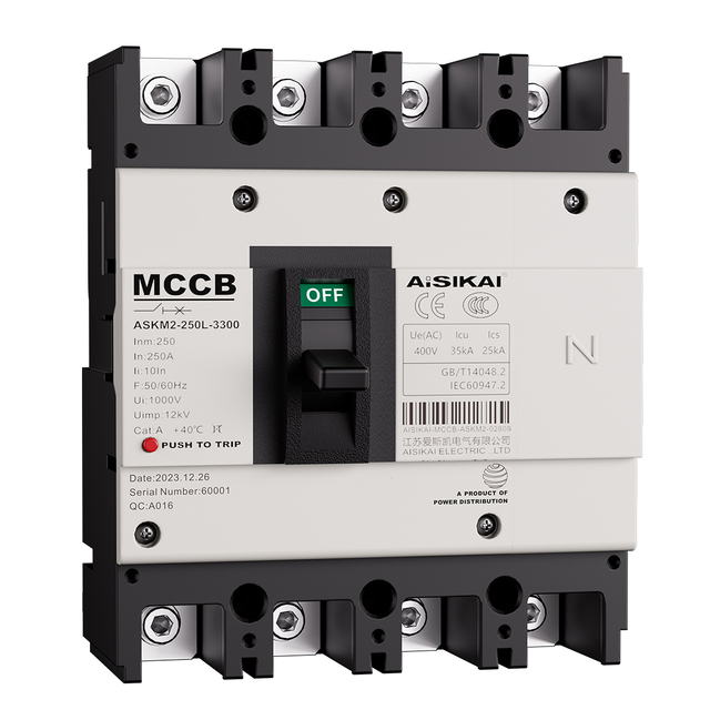 ASKM2 Thermal-Magnetic Molded Case Circuit Breaker for General Protection