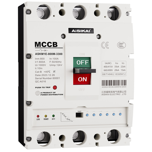 ASKM1E Intelligent Electronic Molded Case Circuit Breaker for General Protection