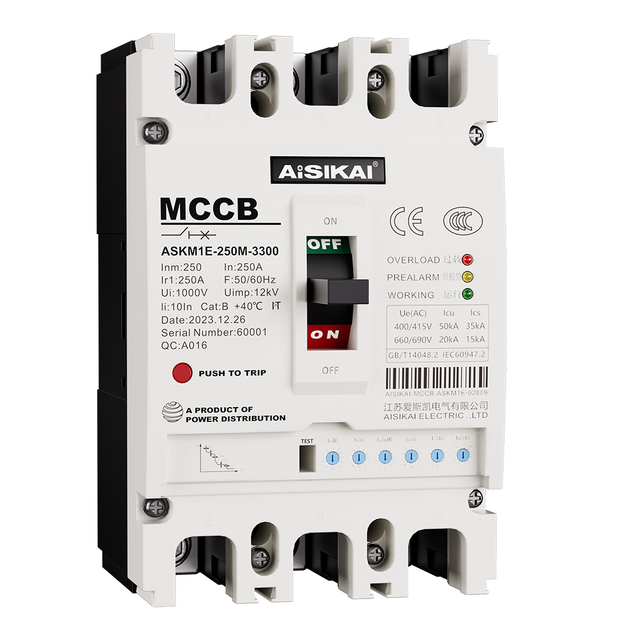 ASKM1E Intelligent Electronic Molded Case Circuit Breaker for General Protection
