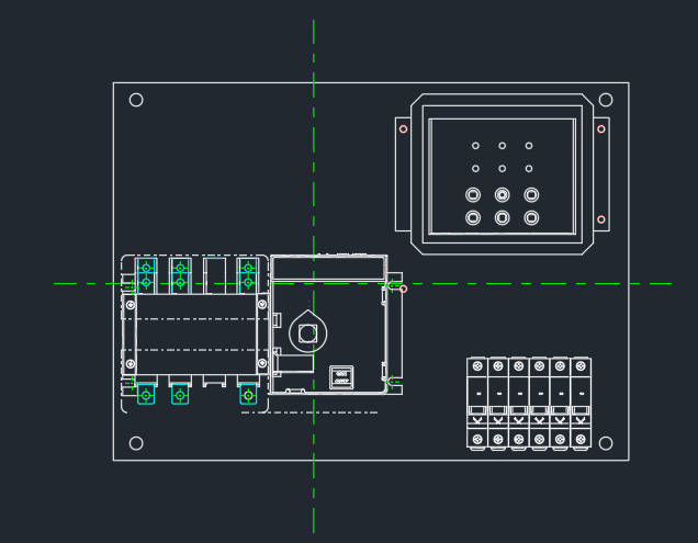 100A Automatic transfer switch mounting board.jpg